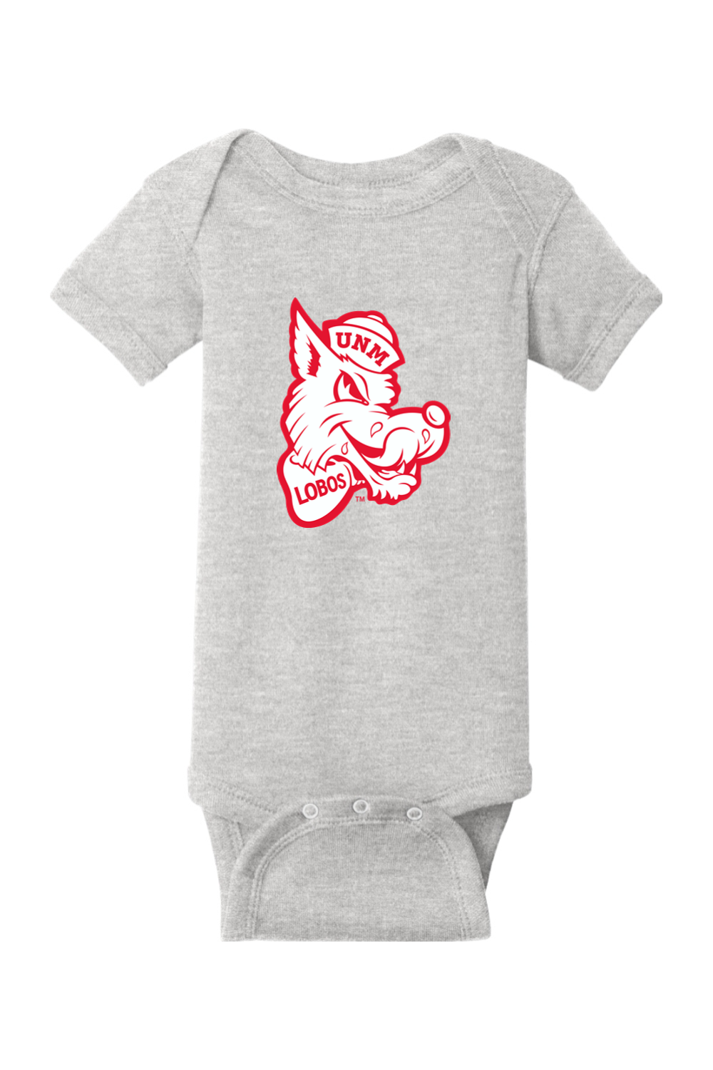 Retro Louie - Rabbit Skins Infant Short Sleeve Baby Rib Bodysuit
