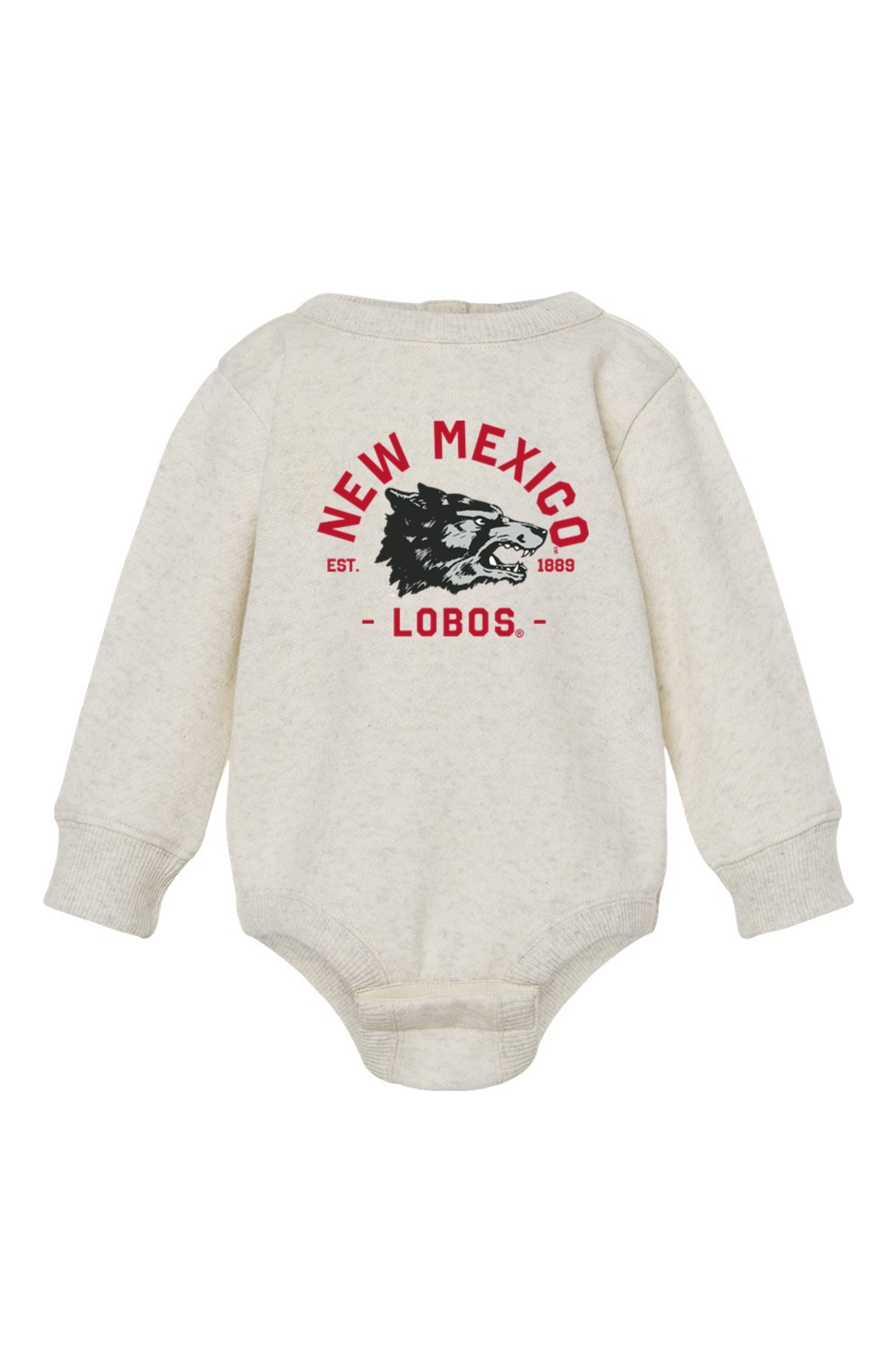 Lobos Vintage 1889 - Rabbit Skins Infant Fleece Bodysuit