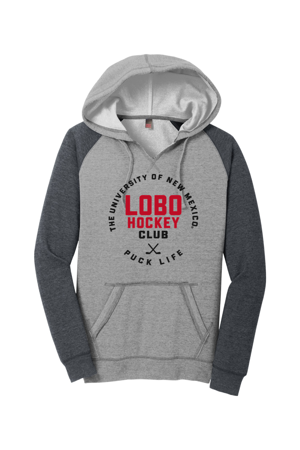 Lobo Puck Life - District Women's Lightweight Fleece Raglan product image 3