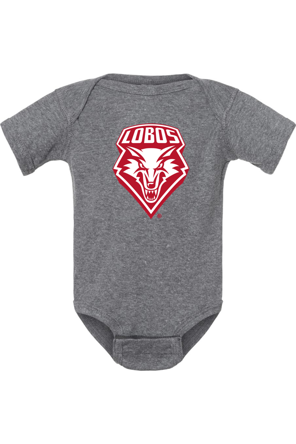 Lobo Shield - Rabbit Skins Infant Short Sleeve Baby Rib Bodysuit