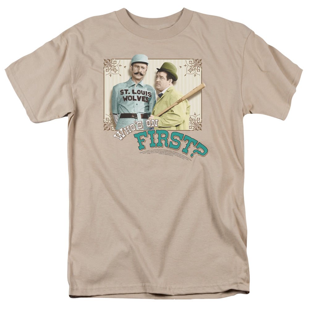 Abbott & Costello - Whos On First Adult Regular Fit Short product image 1