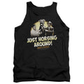 Abbott & Costello - Horsing Around Adult Tank Top