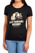 Abbott & Costello - Horsing Around Women's Short Sleeve product image 1