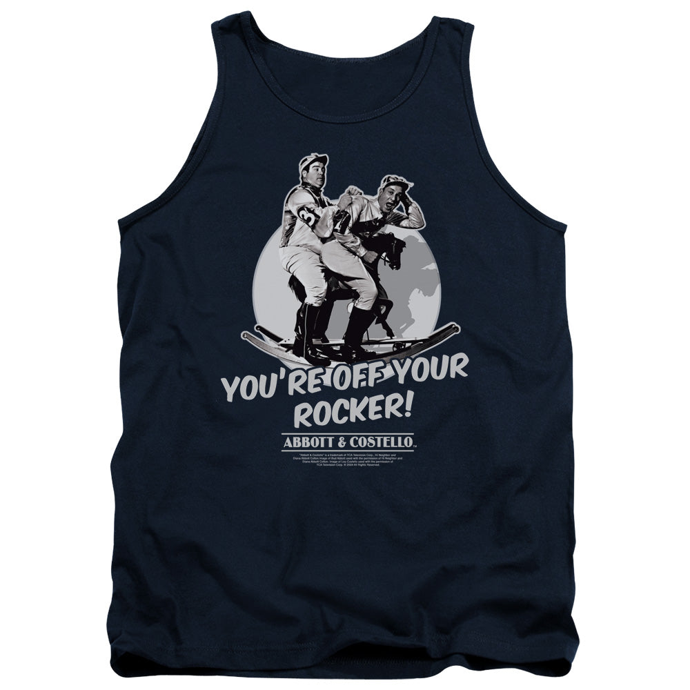 Abbott & Costello - Off Your Rocker Adult Tank Top