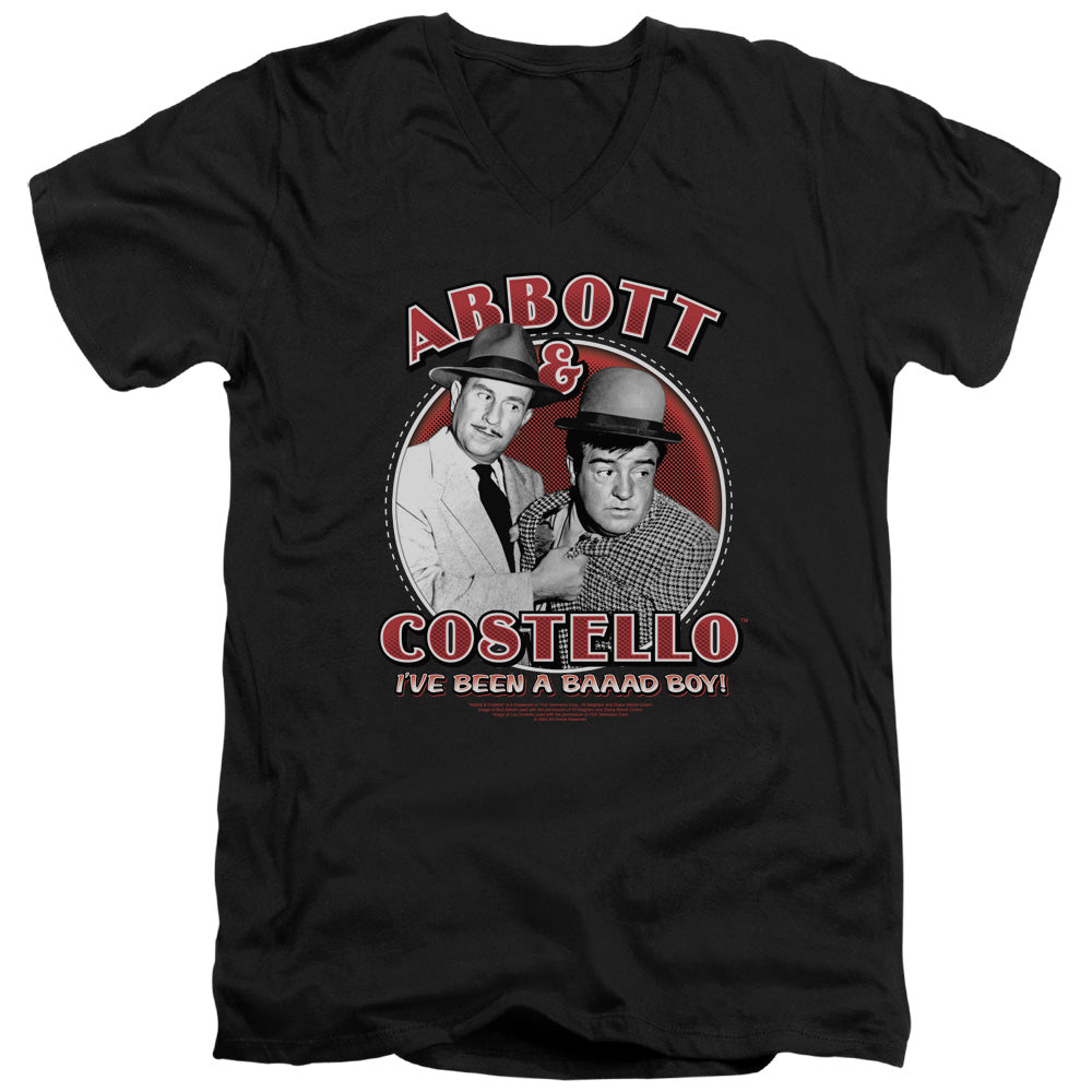 Abbott & Costello - Bad Boy Adult Slim Fit V Neck Cotton product image 1