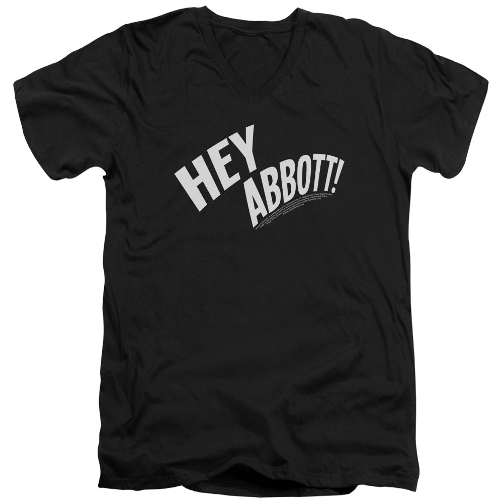 Abbott & Costello - Hey Adult Slim Fit V Neck Cotton product image 1