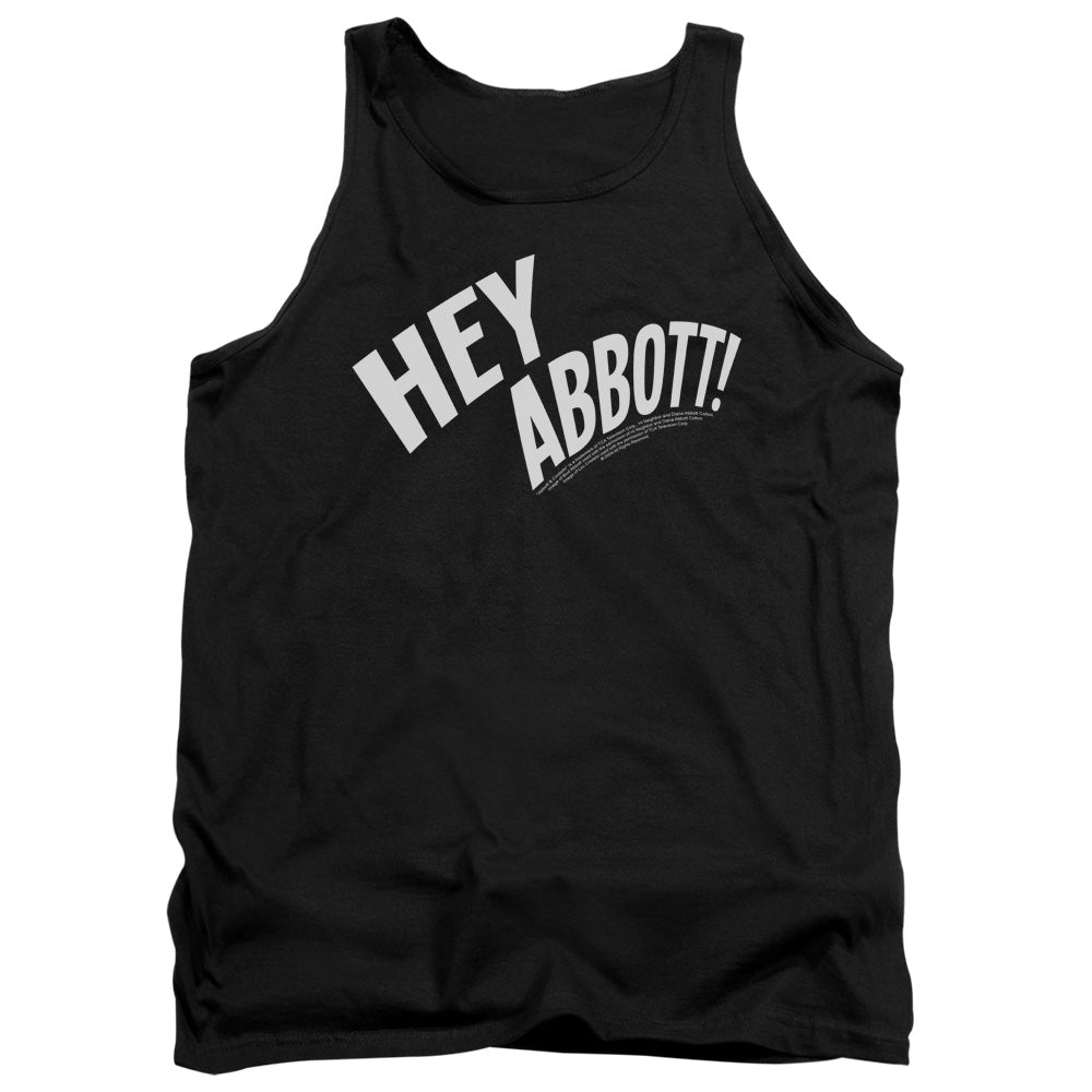 Abbott & Costello - Hey Abbott Adult Tank Top