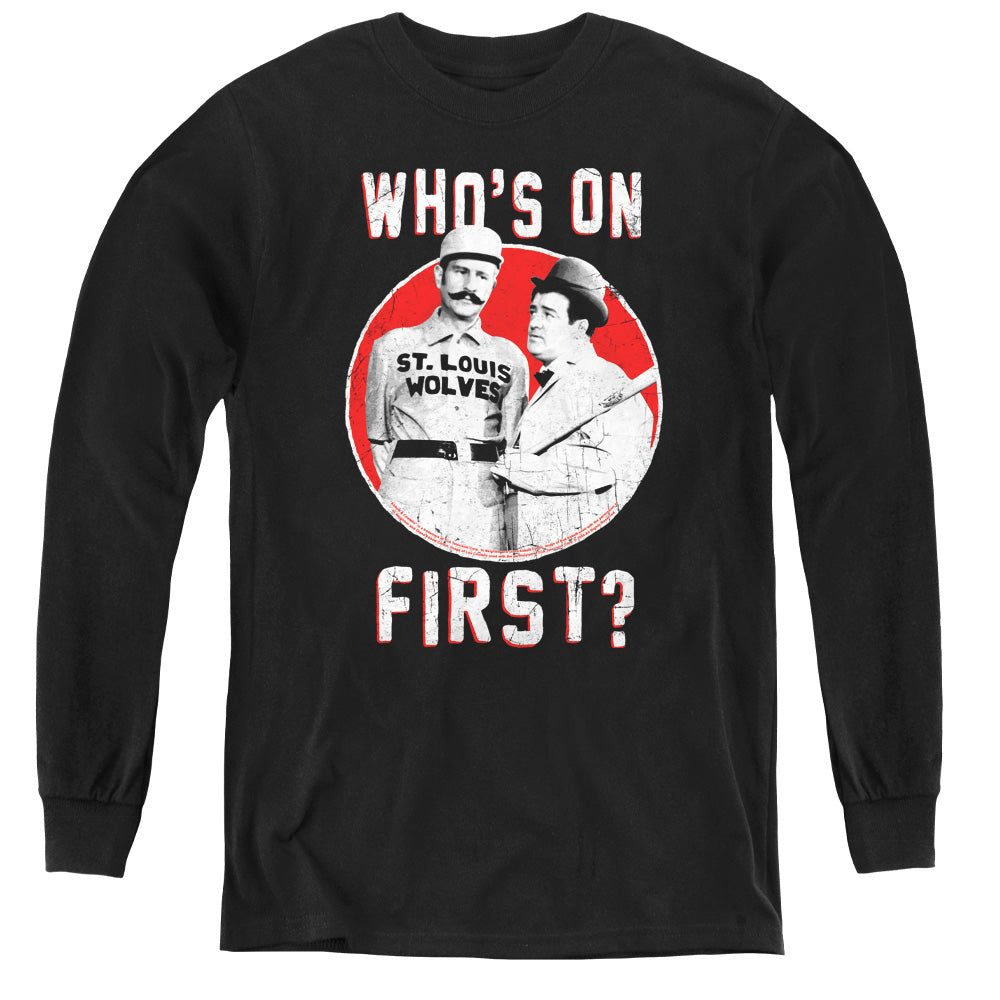 Abbott & Costello - First L - S Youth product image 1