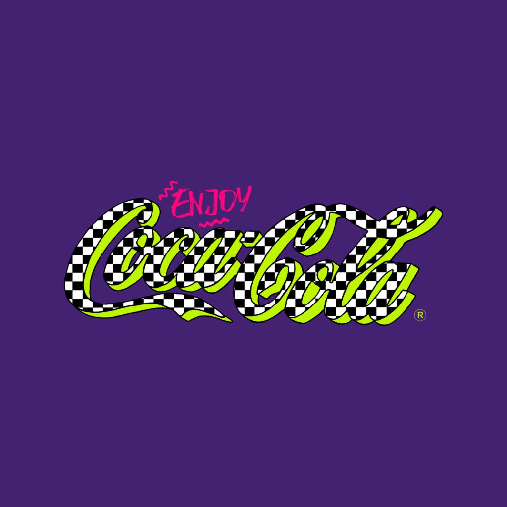 Coca Cola Retro Checkboard Logo Women's Hooded Sweatshirt product image 7