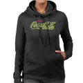 Coca Cola Retro Checkboard Logo Women's Hooded Sweatshirt product image 1