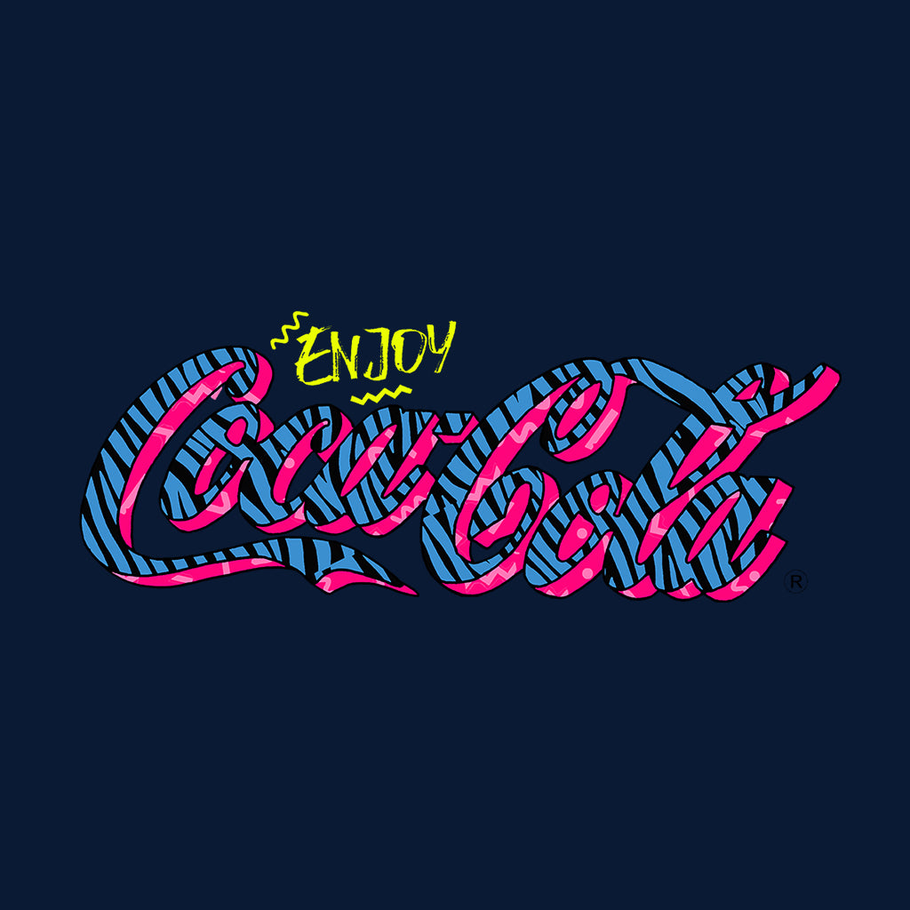 Coca-Cola Retro Zebra Logo Men's T-Shirt product image 2