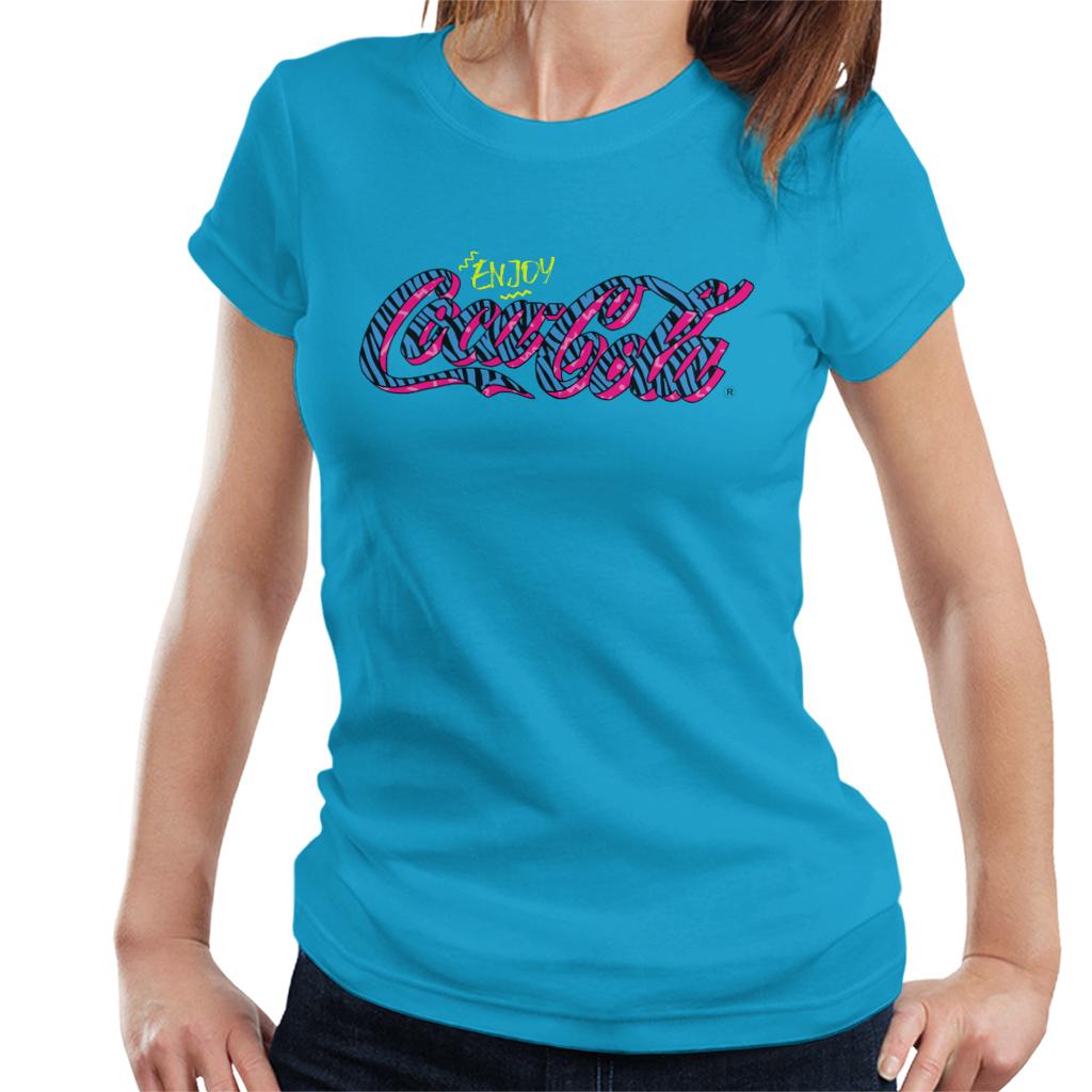 Coca Cola Retro Zebra Logo Women's T-Shirt product image 6