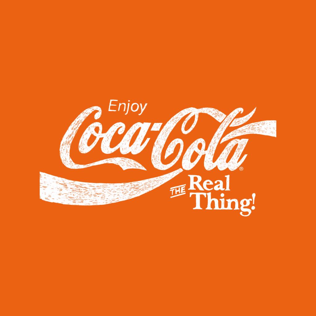 Coca Cola The Real Thing White Text Women's T-Shirt product image 5