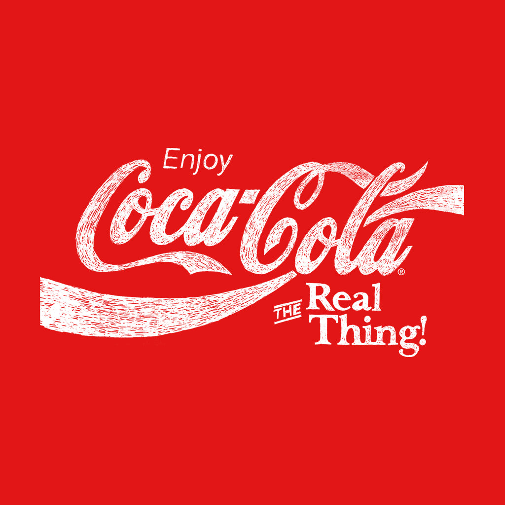 Coca Cola The Real Thing White Text Women's T-Shirt product image 2