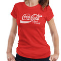 Coca Cola The Real Thing White Text Women's T-Shirt product image 1
