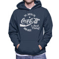 Coca Cola The Original And Best White Logo Men's Hooded product image 1