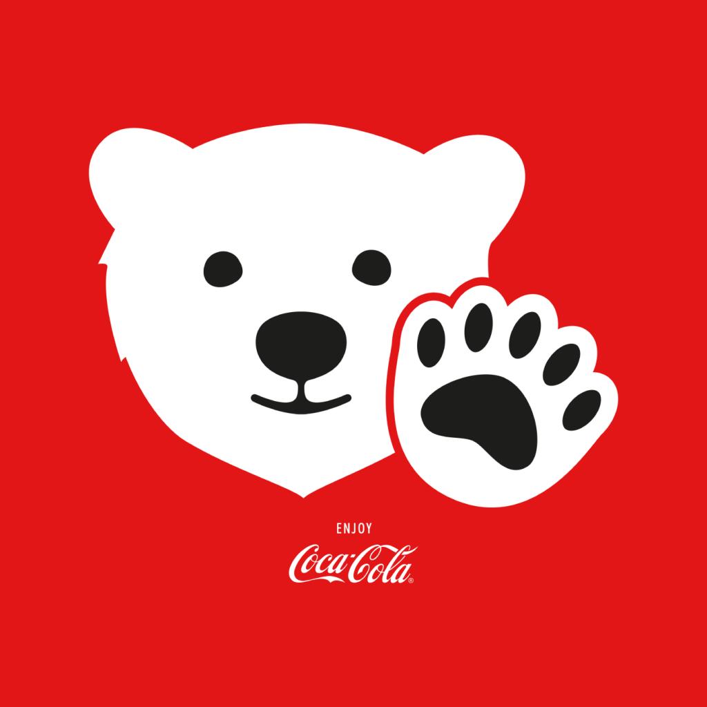 Coca Cola Polar Bear Wave Women's T-Shirt product image 7