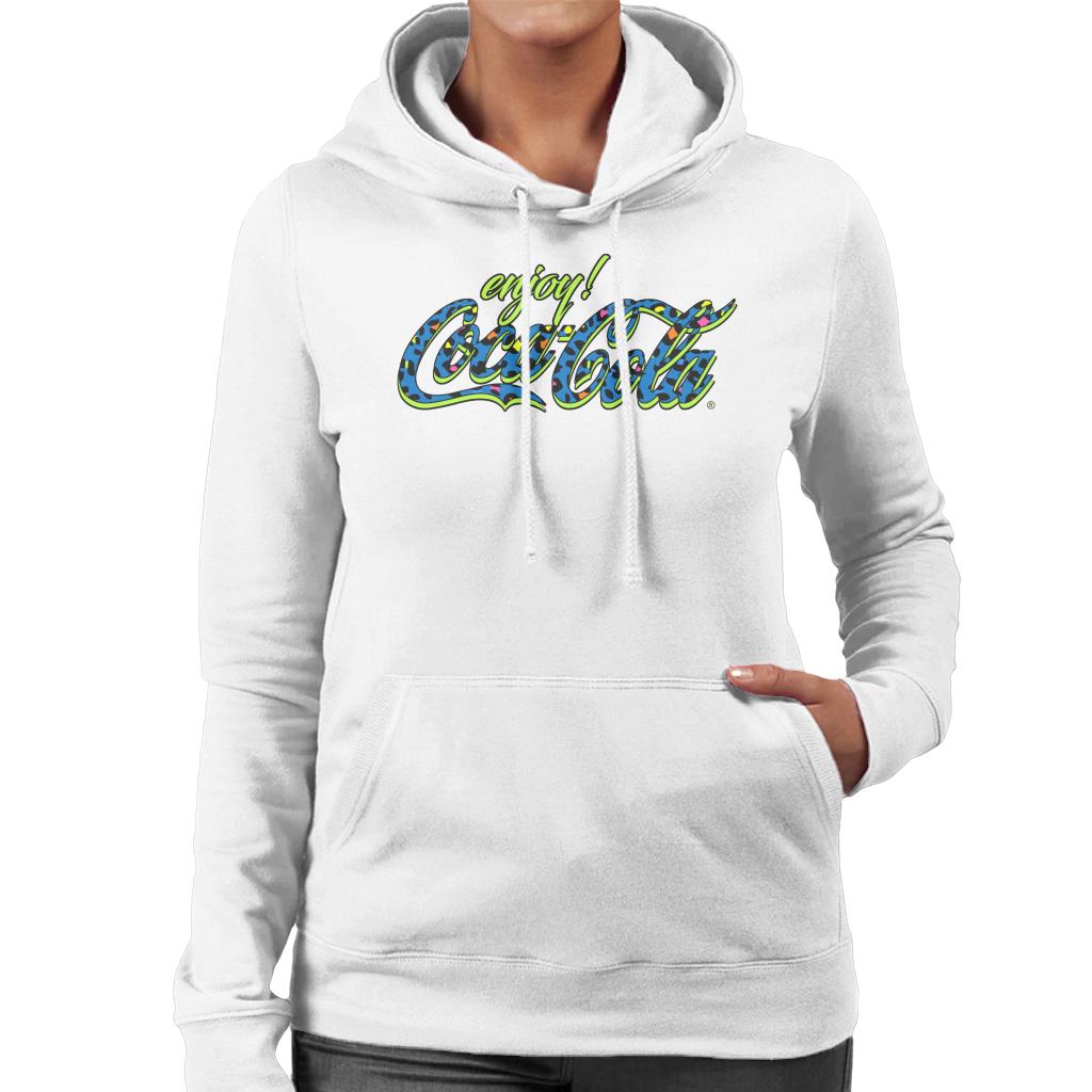 Coca Cola Spotted Logo Women's Hooded Sweatshirt product image 4