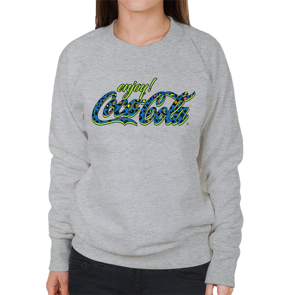 Coca Cola Spotted Logo Women's Sweatshirt product image 1