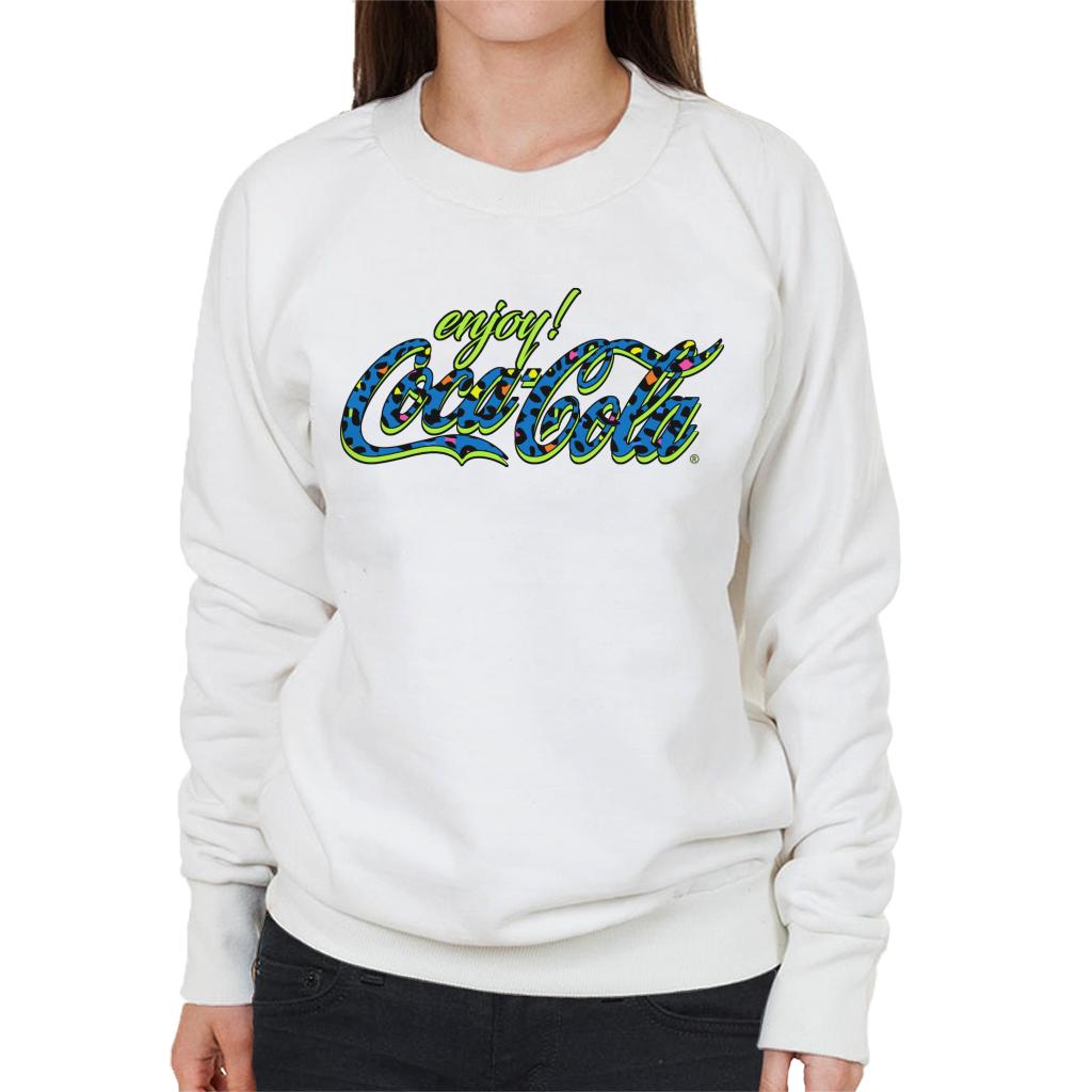 Coca Cola Spotted Logo Women's Sweatshirt product image 4