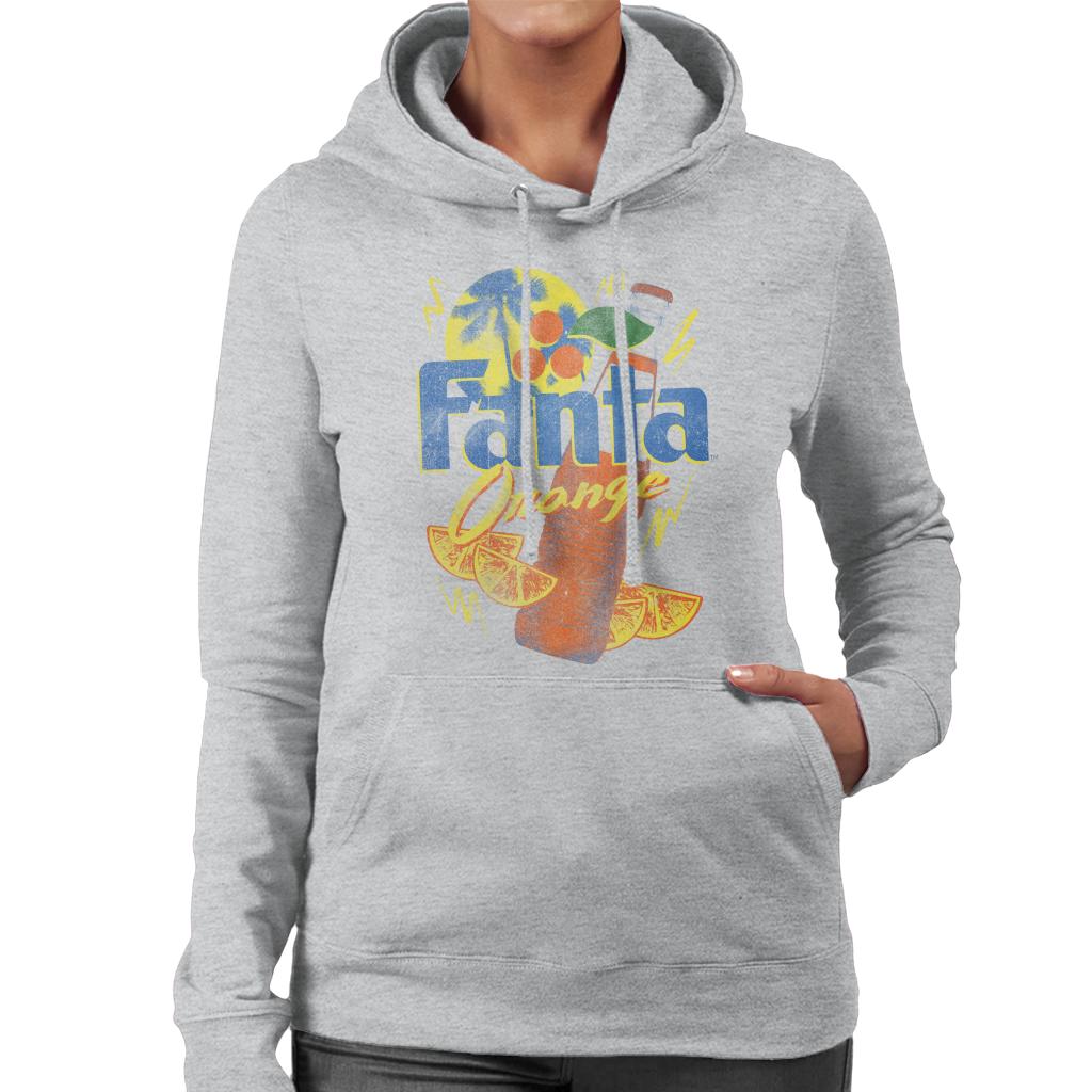 Fanta Orange On The Beach Women's Hooded Sweatshirt product image 1