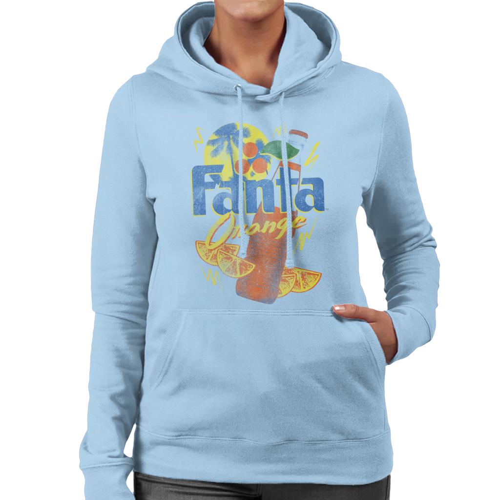 Fanta Orange On The Beach Women's Hooded Sweatshirt product image 6