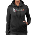 Peanuts Snoopy Sitting Kanji Colourful Flowers Women's product image 1
