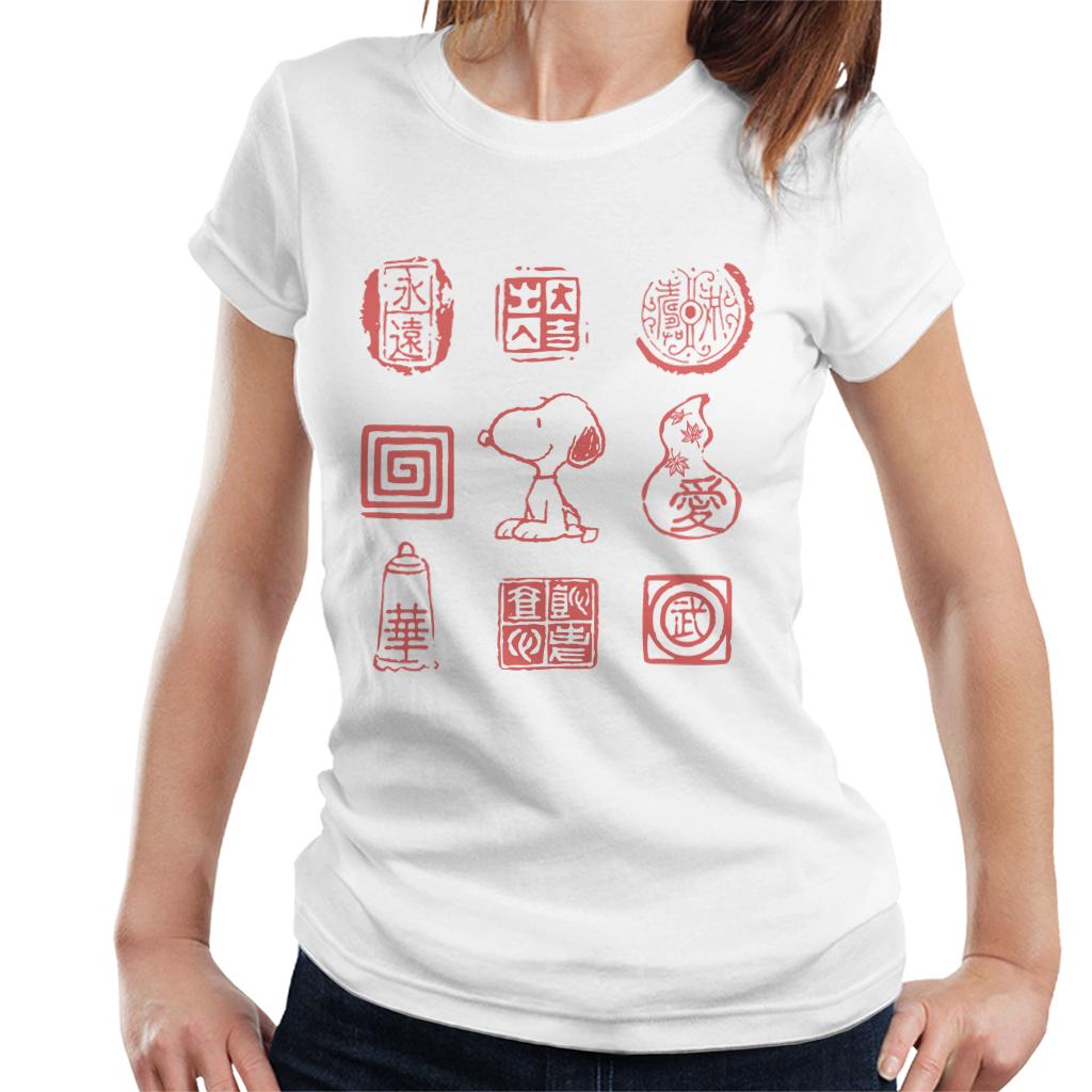 Peanuts Snoopy Sitting Alongside Antiques Women's T-Shirt product image 4