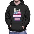 Peanuts Snoopy Patriotic Kennel Men's Hooded Sweatshirt product image 1