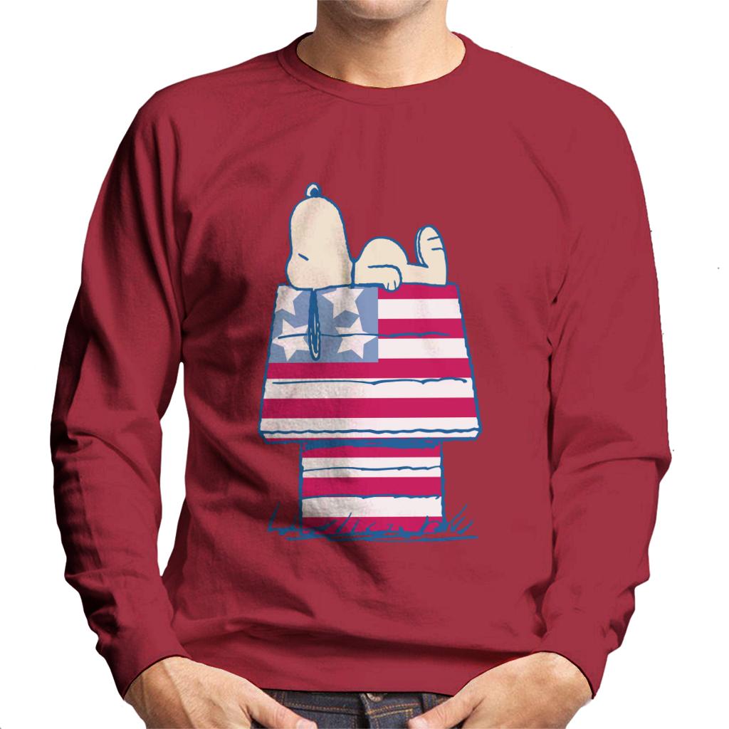 Peanuts Snoopy Patriotic Kennel Men's Sweatshirt product image 6