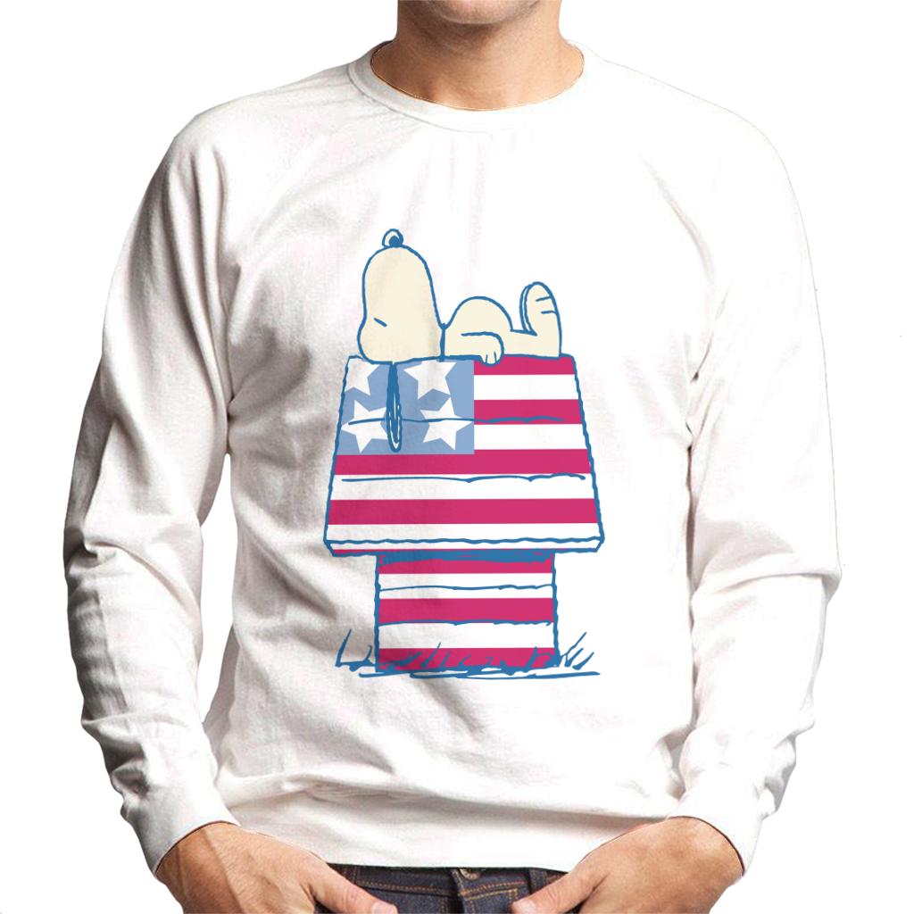 Peanuts Snoopy Patriotic Kennel Men's Sweatshirt product image 4