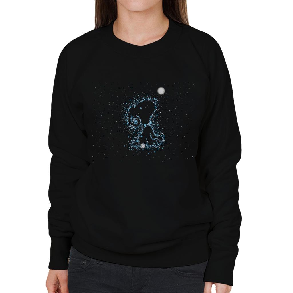 Peanuts Snoopy Astronomical Outline Women's Sweatshirt product image 1