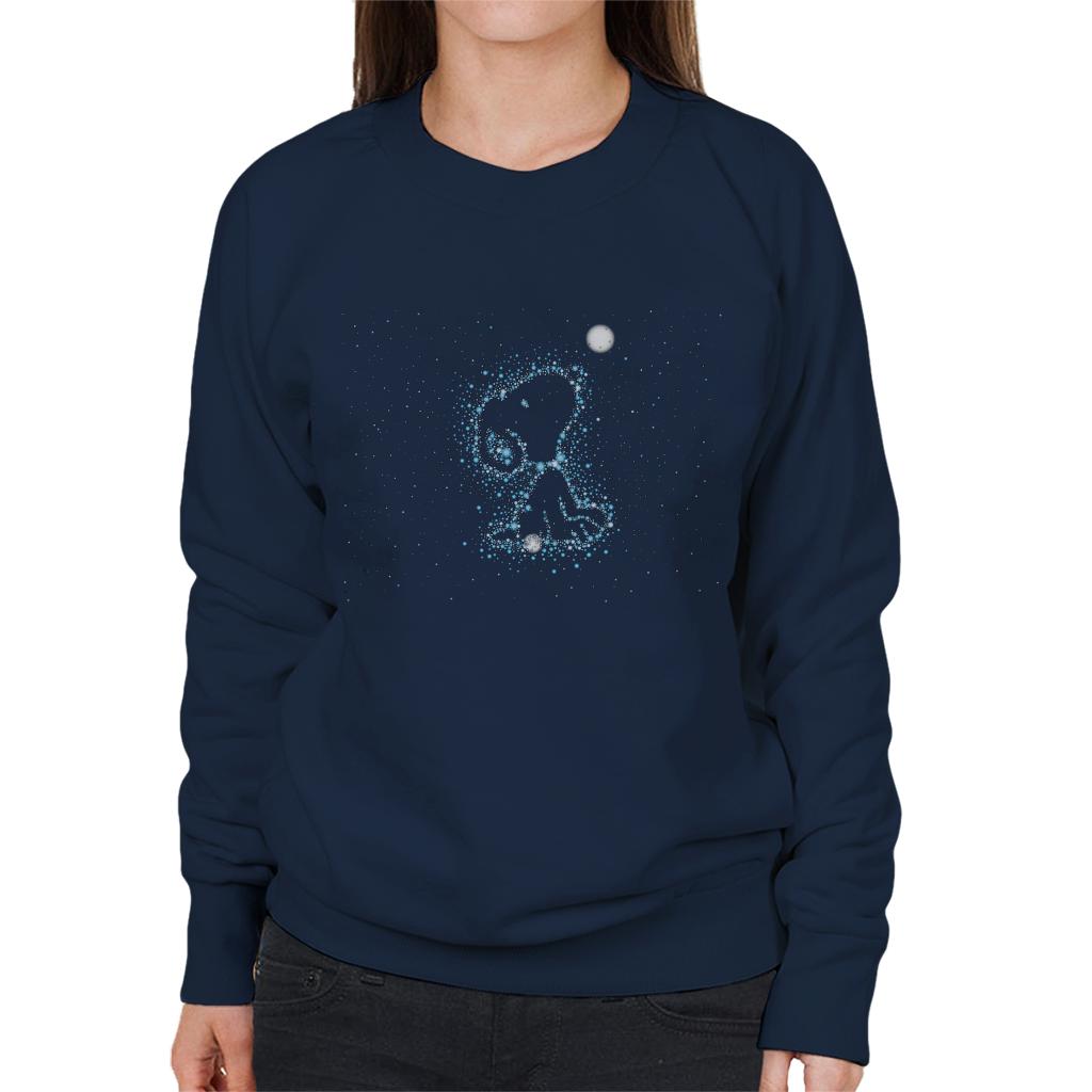Peanuts Snoopy Astronomical Outline Women's Sweatshirt product image 6