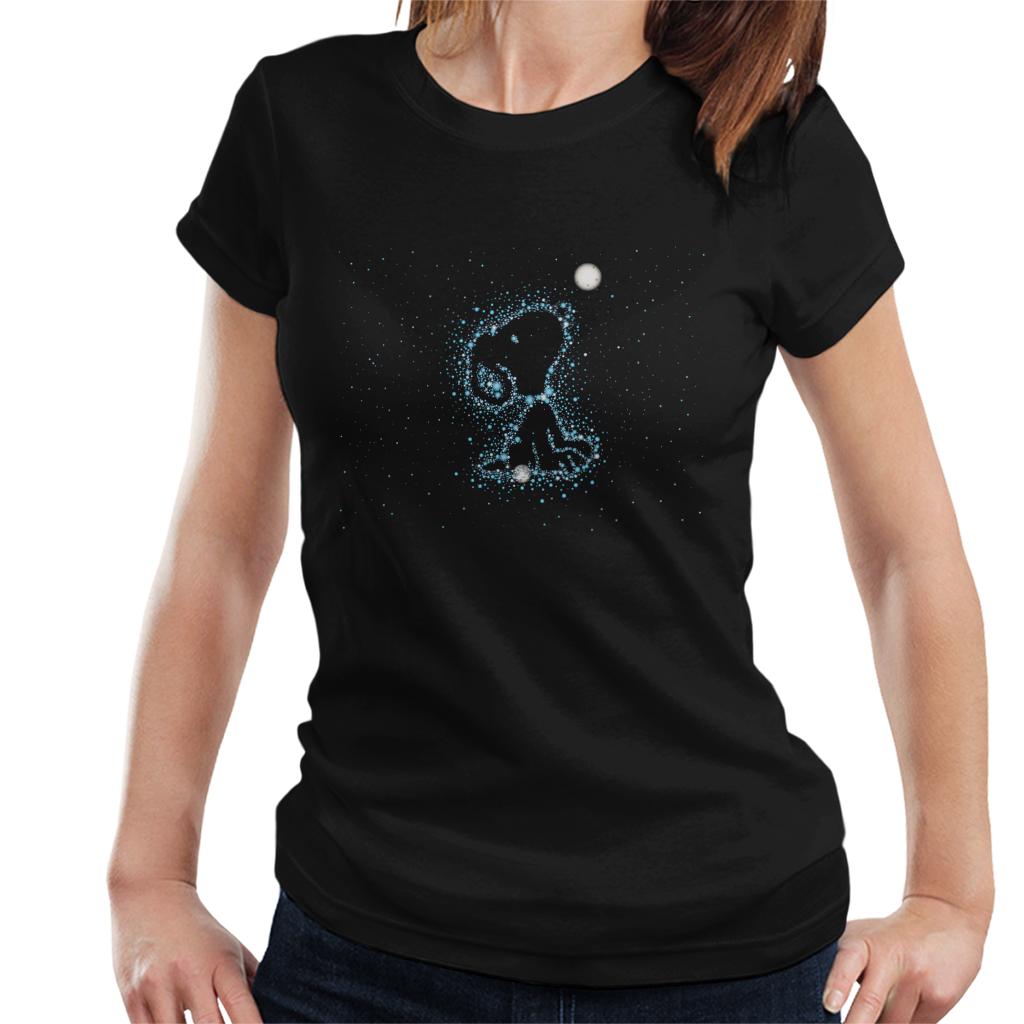 Peanuts Snoopy Astronomical Outline Women's T-Shirt product image 1