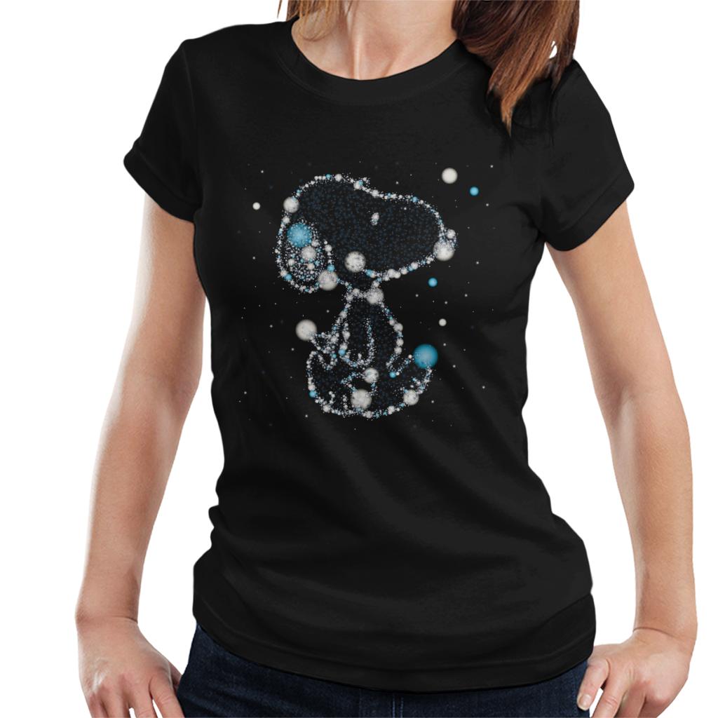 Peanuts Snoopy Astronomical Christmas Women's T-Shirt product image 1