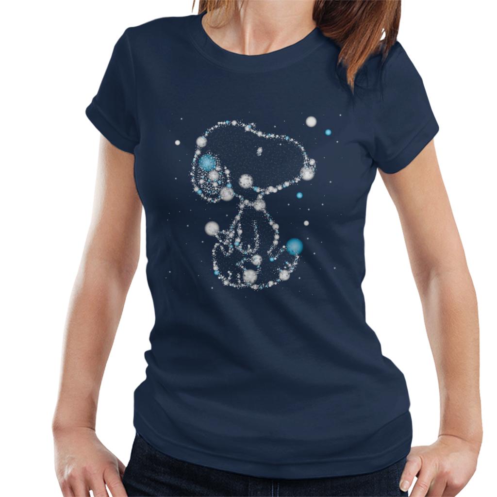 Peanuts Snoopy Astronomical Christmas Women's T-Shirt product image 6