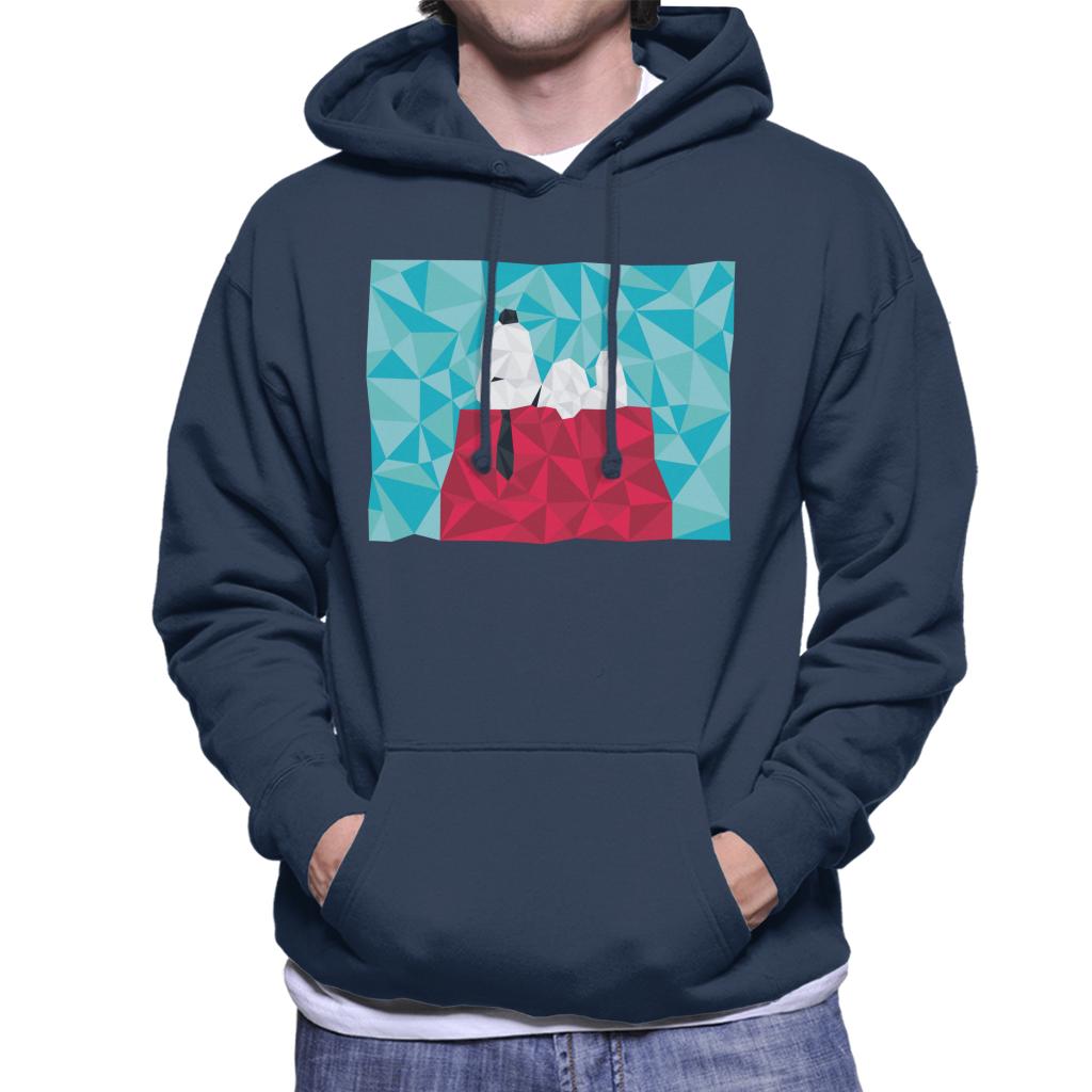 Peanuts Snoopy Geometric Kennel Men's Hooded Sweatshirt product image 6