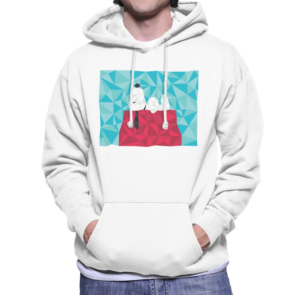 Peanuts Snoopy Geometric Kennel Men's Hooded Sweatshirt product image 4