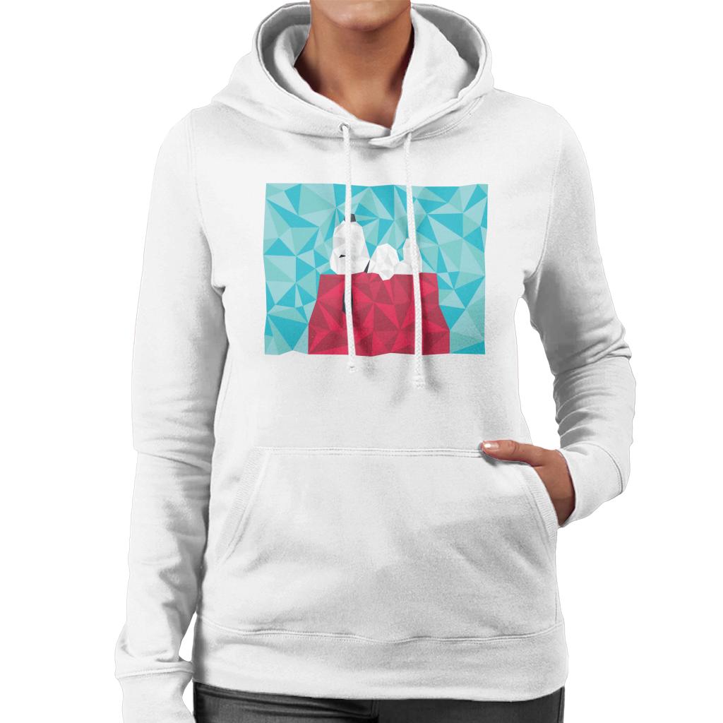 Peanuts Snoopy Geometric Kennel Women's Hooded Sweatshirt product image 4