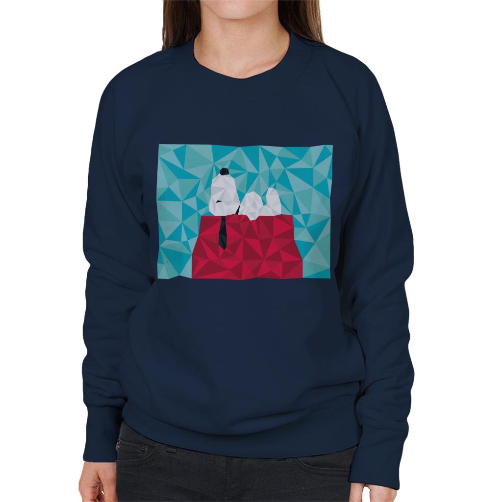 Peanuts Snoopy Geometric Kennel Women's Sweatshirt product image 6