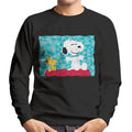 Peanuts Snoopy Woodstock Sitting On Kennel Geometric Men's product image 1