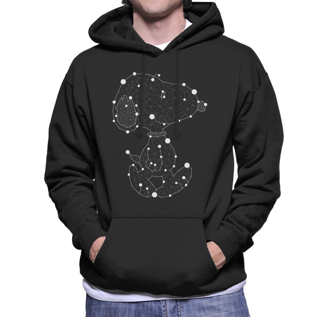 Peanuts Geometric Snoopy Men's Hooded Sweatshirt product image 1
