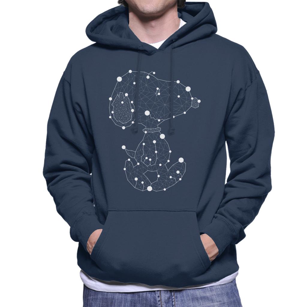 Peanuts Geometric Snoopy Men's Hooded Sweatshirt product image 6