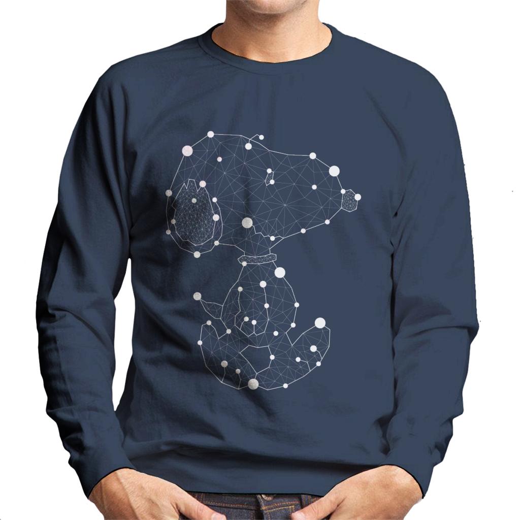 Peanuts Geometric Snoopy Men's Sweatshirt product image 6