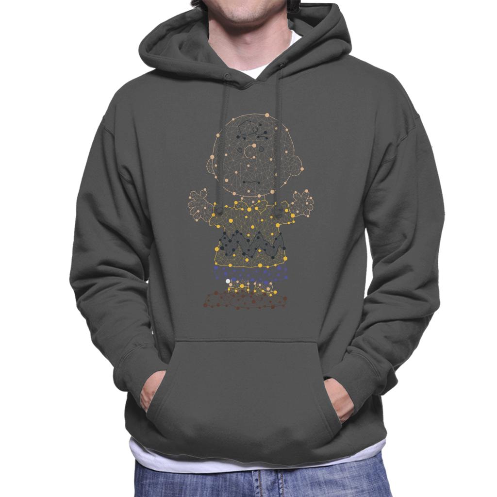 Peanuts Geometric Charlie Brown Men's Hooded Sweatshirt product image 1