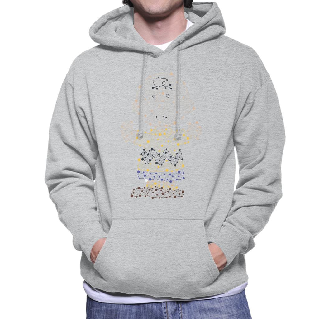 Peanuts Geometric Charlie Brown Men's Hooded Sweatshirt product image 4