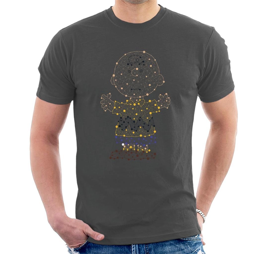 Peanuts Geometric Charlie Brown Men's T-Shirt product image 1