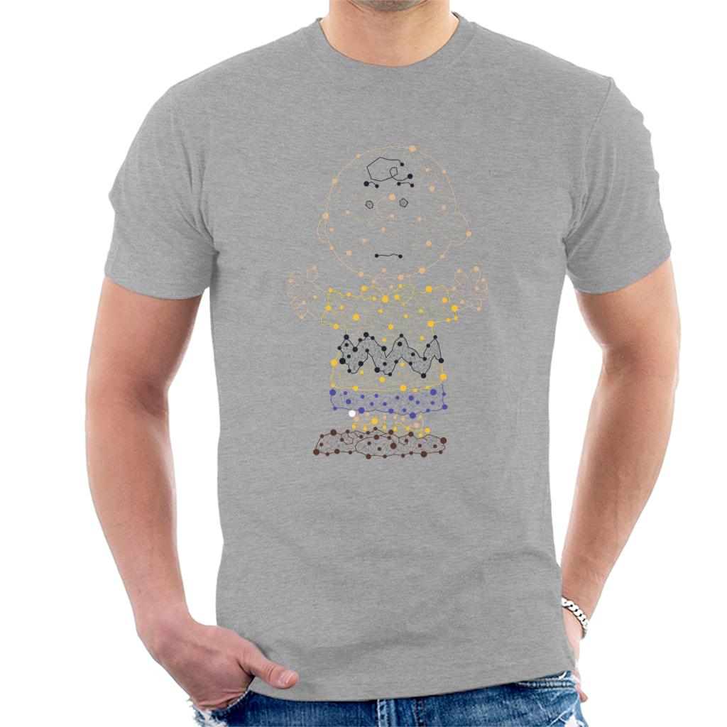Peanuts Geometric Charlie Brown Men's T-Shirt product image 4