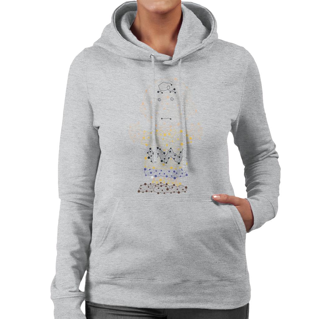 Peanuts Geometric Charlie Brown Women's Hooded Sweatshirt product image 4