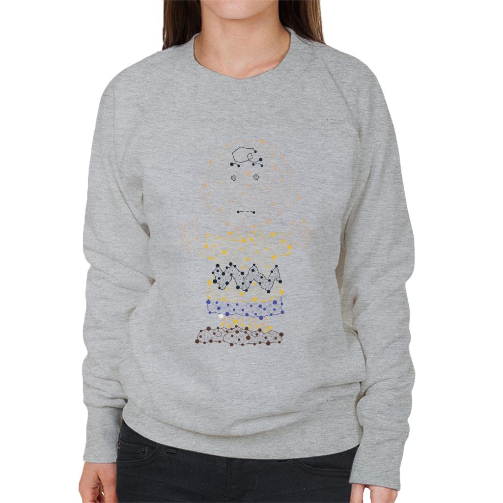 Peanuts Geometric Charlie Brown Women's Sweatshirt product image 4